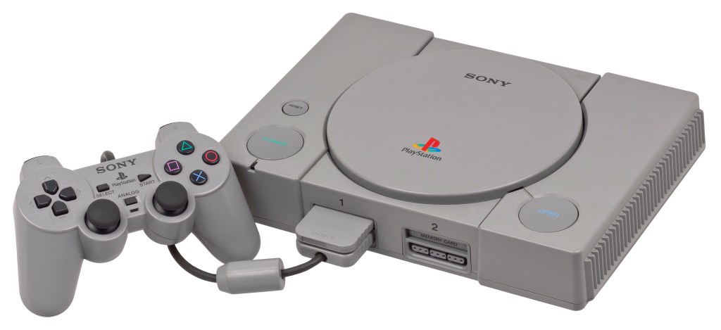 Sony PlayStation with DualShock controller