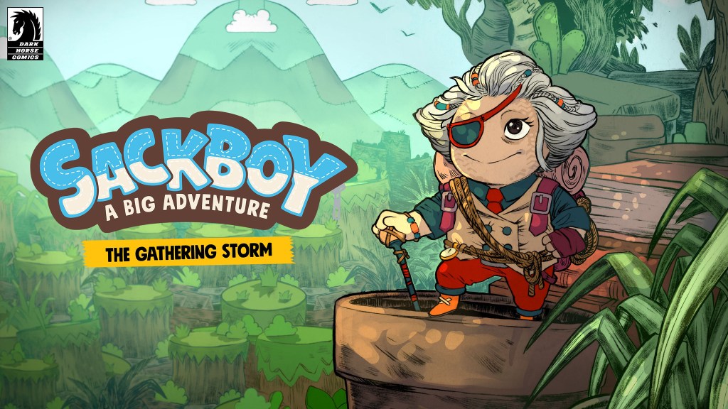 Sackboy: A Big Adventure The Gathering Storm Digital Comic Artwork.