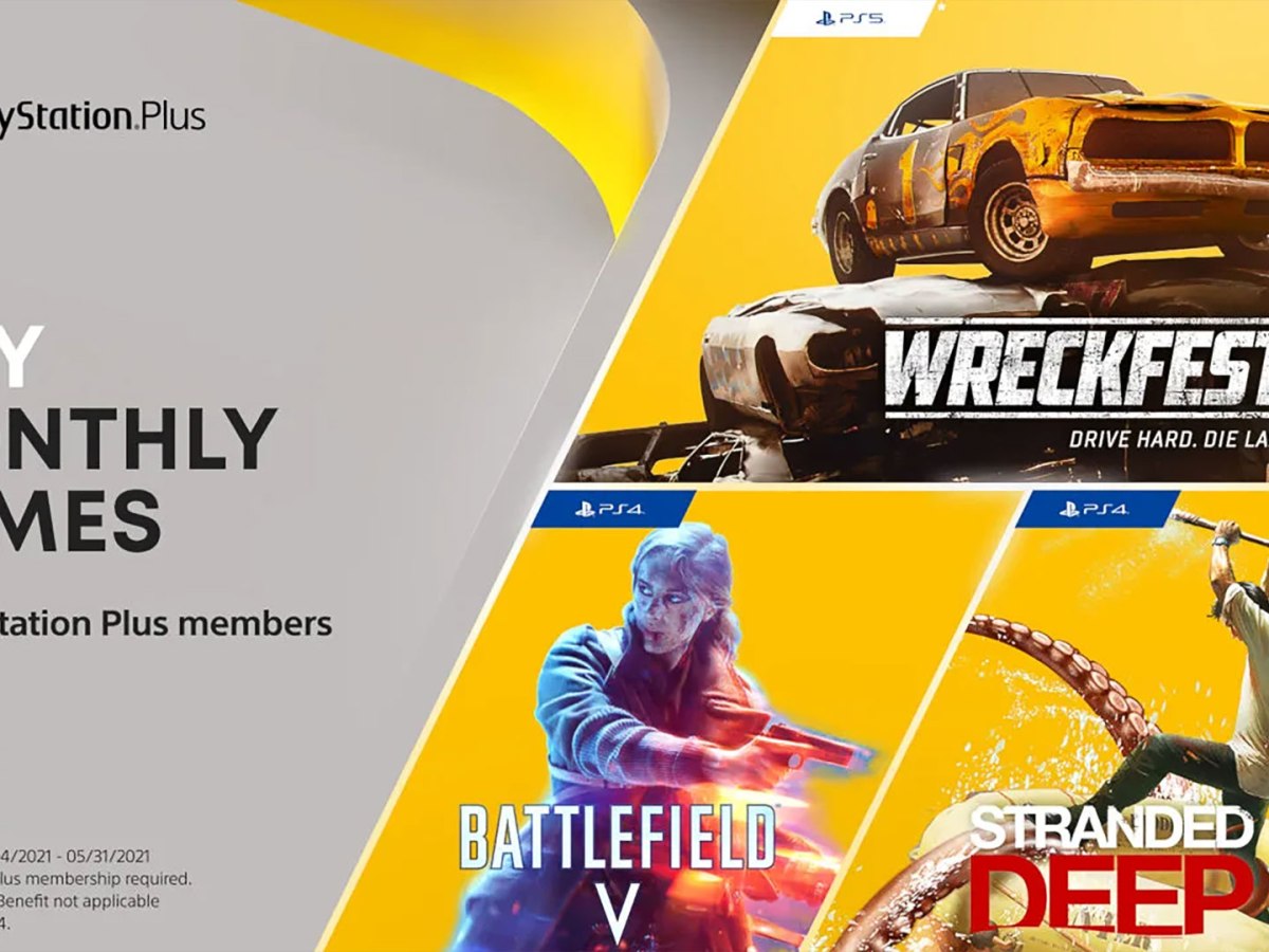 Monthly PS Plus Games May 2021