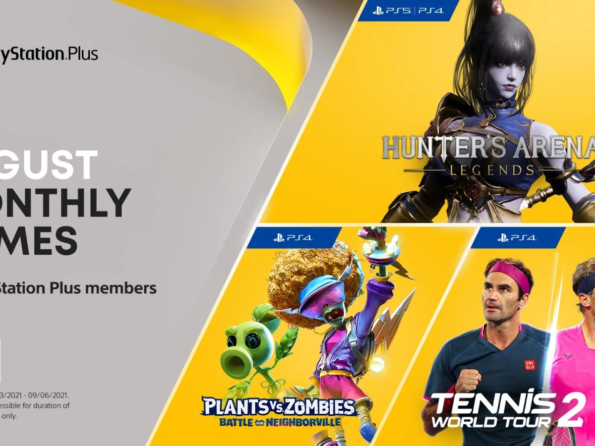 Monthly PS Plus Games August 2021